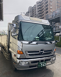 キャブオーバ(平ボディー⾞)