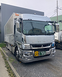 バン(11t ウイング⾞)